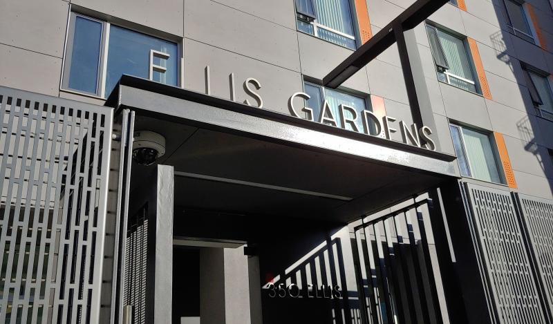 Ellis Gardens exterior entry