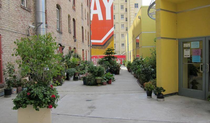 Ambassador interior courtyard