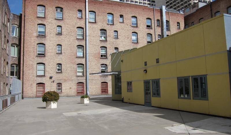 Ambassador interior courtyard