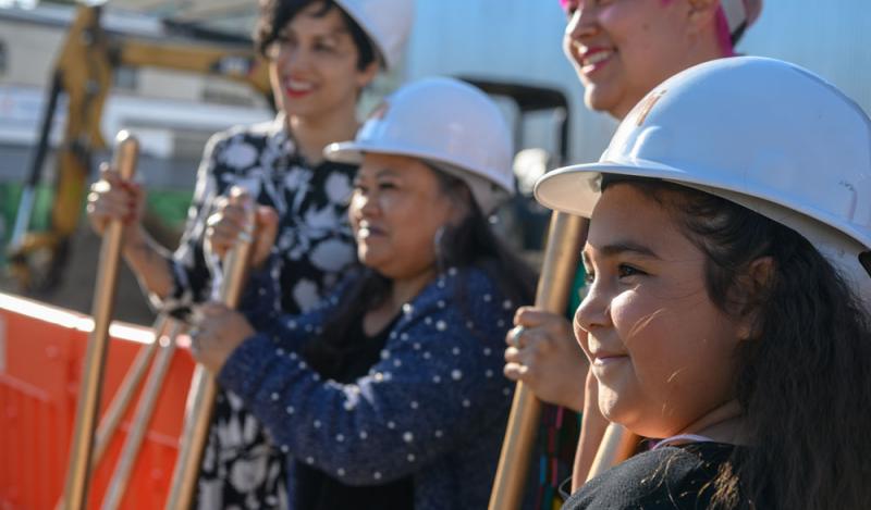 1990 Folsom groundbreaking