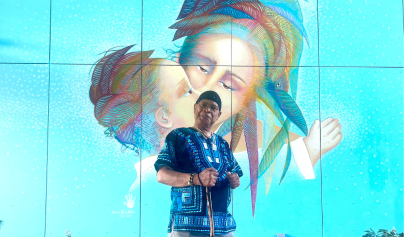 Eddie Kittrell at Casa Adelante