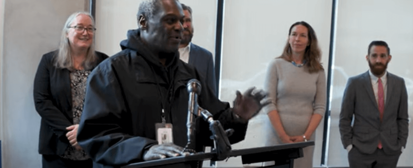 Larry Toliver in HUD video
