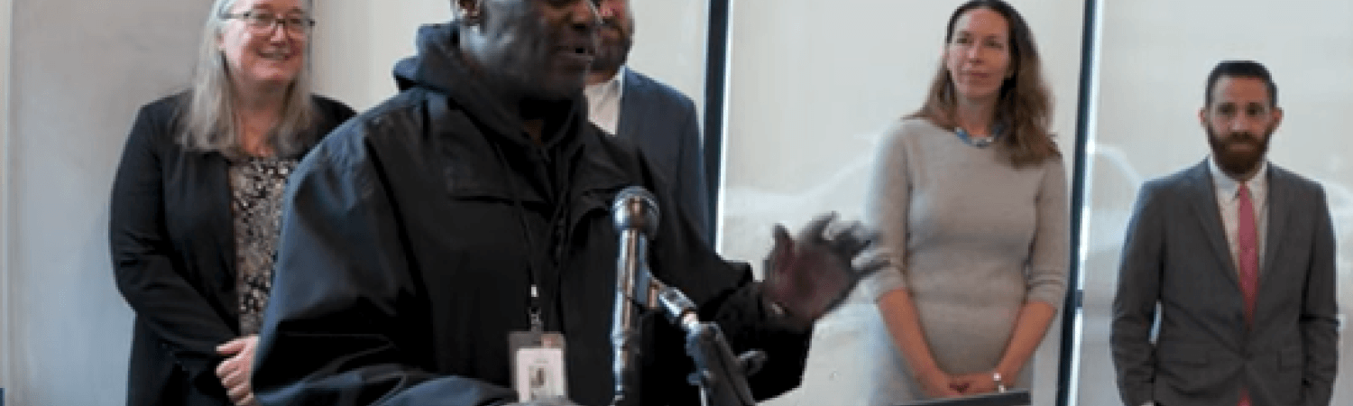 Larry Toliver in HUD video