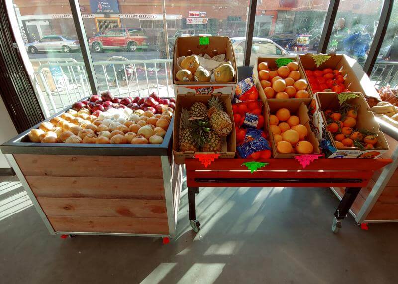 New produce section at Dalda's Community Market