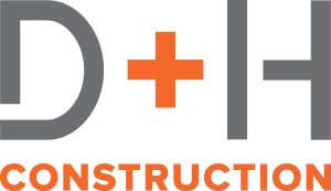 D+H construction logo